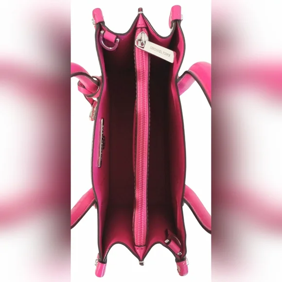 Michael Kors Maple Small Center Stripe Satchel - Picture 11 of 16